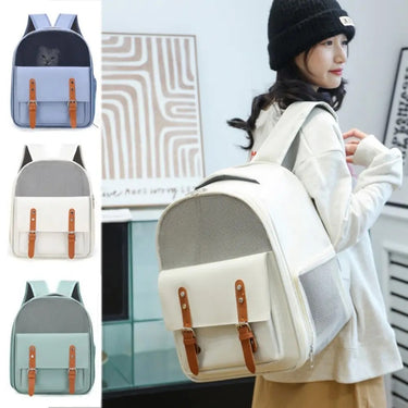 Breathable Mesh Capsule Pet Backpack Carrier Dog Carrier, Gift for Cat Person, Cat Backpack, Cat Carrier, Cat Backpack Carrier, Pet Carrier 355